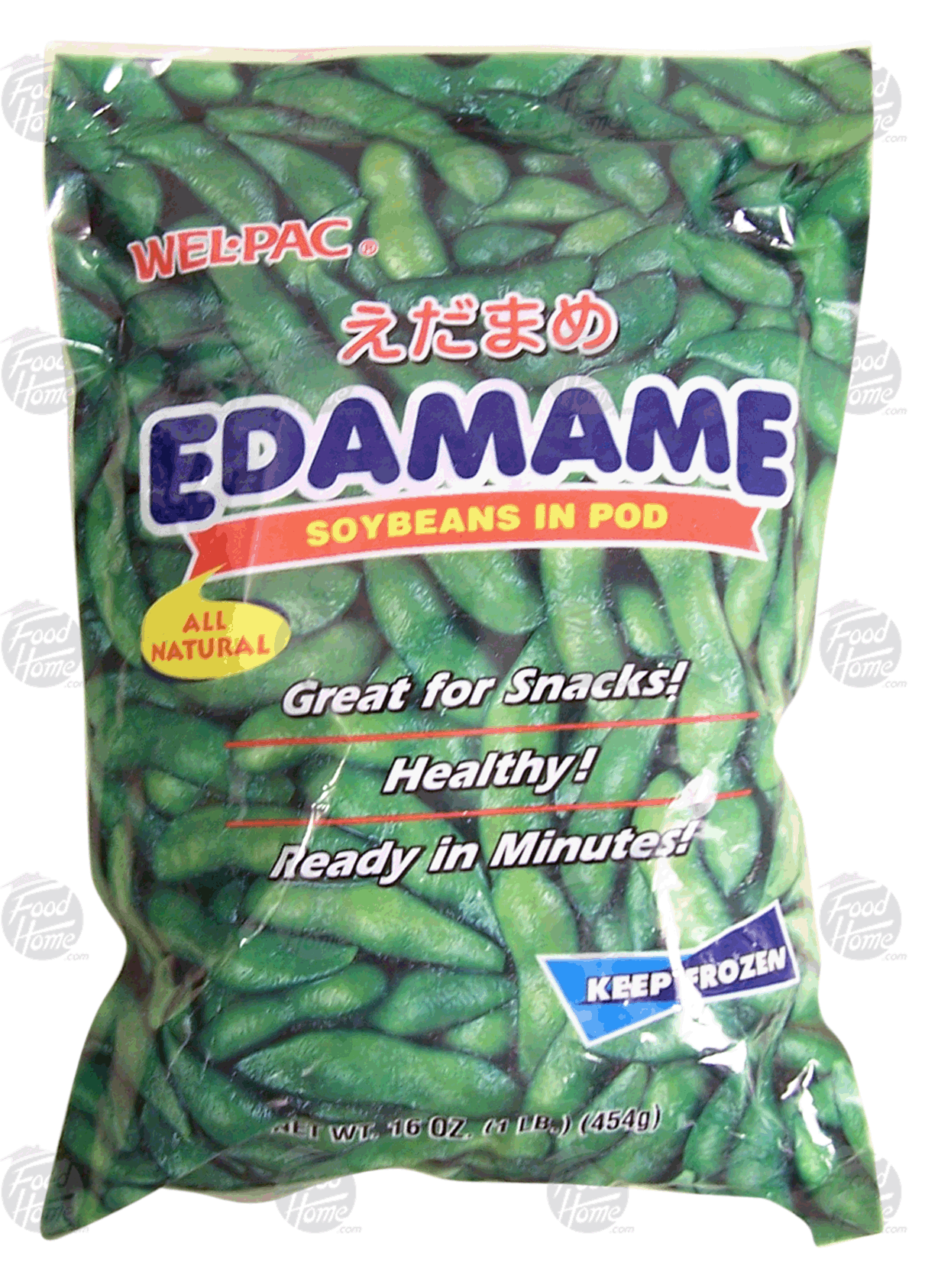 Wel-Pac Edamame soybeans in pod Full-Size Picture